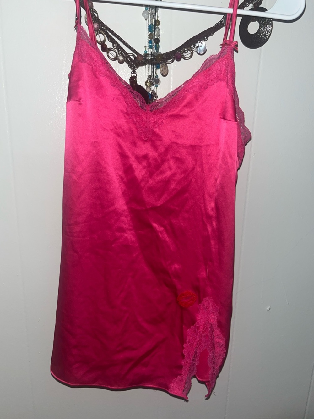 Victoria’s Secret Satin Lace Trim Chemise - Women Intimates
